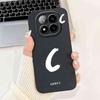 For Xiaomi Redmi Note 14 Pro+ 5G Case Black Lucky Letter A-Z Soft Silicone Cover For Redmi Note 14Pro Plus 5G 6.67" Phone Cases