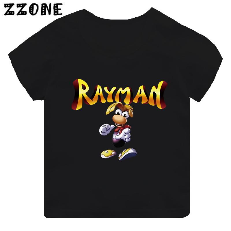 Rayman Legends Adventures Gioco Stampa Maglietta Bambini Divertente Vestiti Ragazze Neonati Maschi T-shirt Manica Corta Top BambiniTH5886