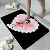 Cute B-betty B-boop Floor Mat INS Style Soft Bedroom Floor House Laundry Room Mat Anti-skid Household Carpets