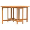 Garden Table Brown 110 X 60 X 72 Cm Solid Acacia Wood