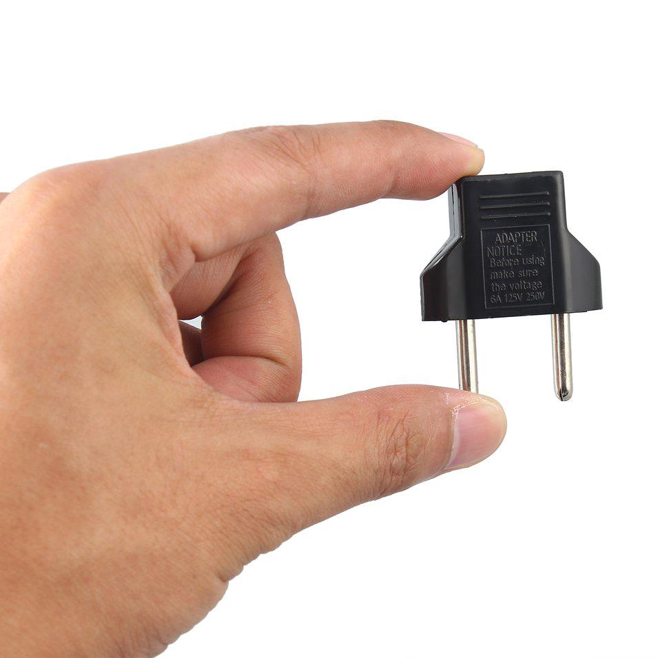 

ЕС адаптер разъем 2 плоские Pin для ЕС 2 раунда Pin разъем Socket зарядное БМА