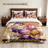 HUNTRIX Personalisierte Individuelle Name 3-teiliges Bettwäsche-Set Weiches Bettbezug-Set Für Schlafzimmer Heimdekoration