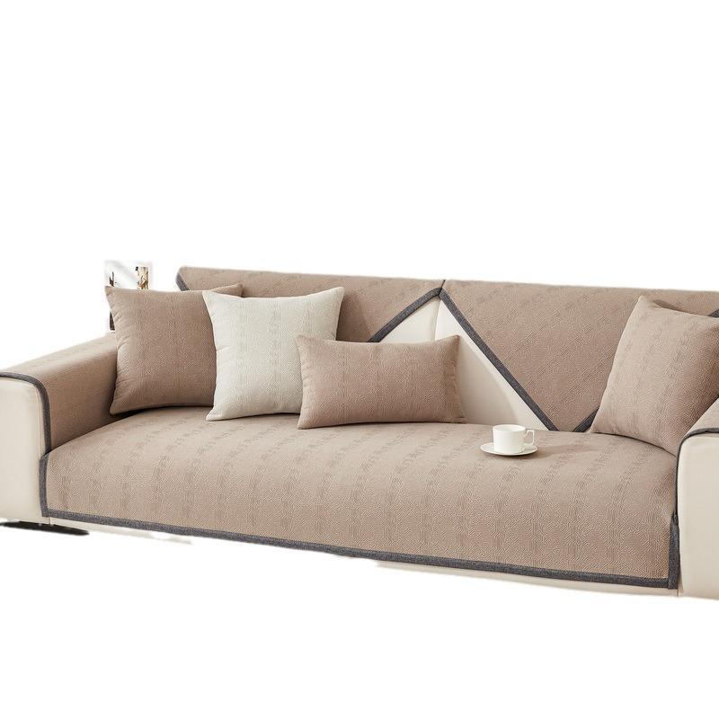 New Sofa Cushion High-End Light Luxury Four-Season Universal Seat Cushion Full Cover Sofa Cover Armrest Back Towel