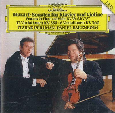 CD ITZHAK PERLMAN DANIEL BARENBOIM Mozart Sonates pour violon n°32 n°. UCCG6126 UNIVERSEL 2015 Japon Classique Occasion