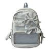 Zaino Zaino Scolastico da Donna 1011 Nuovo Grande Capacità Zaino da Pendolare Borsa Dolore Stile Fiocco Balletto Zaino Scolastico per Studente di Scuola Media