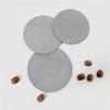 49/51/53/58mm Reusable Coffee Puck Screen with Wood Base Single Layer Coffee Filter Mesh Coffee Handle Portafilter Puck Screen