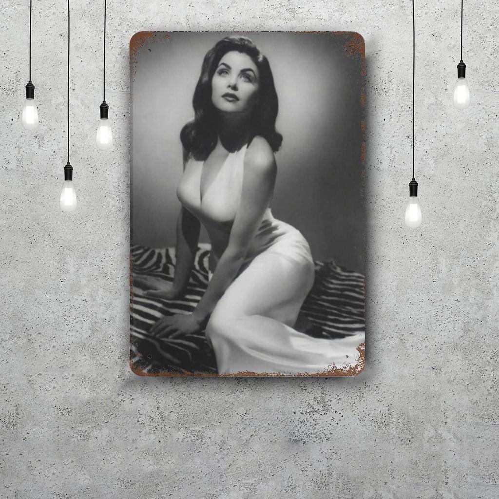 Sherilyn Fenn Retro Vintage Tin Sign Poster Decorative Plaque Metal Plate Wall Decor