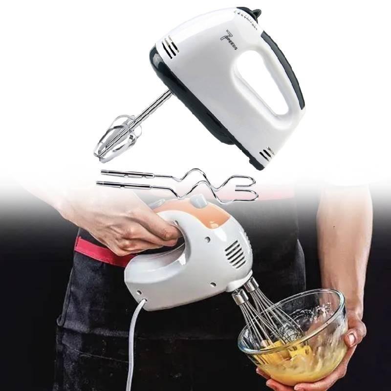 Electric 7 Powered Speed Kitchen Handheld Mixer Whisk Egg Beater Baking Cake