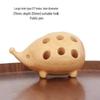 Nordic Hedgehog Wooden Pen Holder for Office or Kids' Room Decor