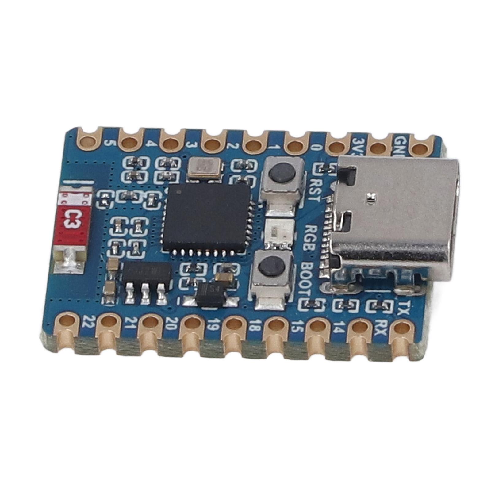 

Mini Development Board 160MHz 2.4GHz WiFi 6 2 Modes 32 Bit Single Core Processor with USB Type C