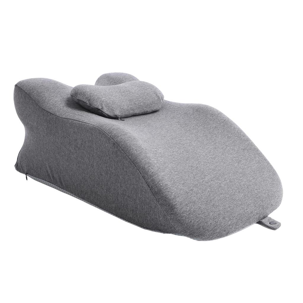 Cush Pillow Bed Comfortable Sleeping Breathable Ergonomic Pillow for Home Office Nap Time