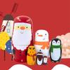 Charming Wooden Santa Claus Nesting Doll Set 6 Layers Of Festive Home Decor And Gifts For The Holidays