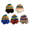 Baby Winter Knitted Hat Girls Boys Ear Flaps Hat Windproof Ear Muffs Bonnet Outdoor Headwear Toddler Fashion Headdress