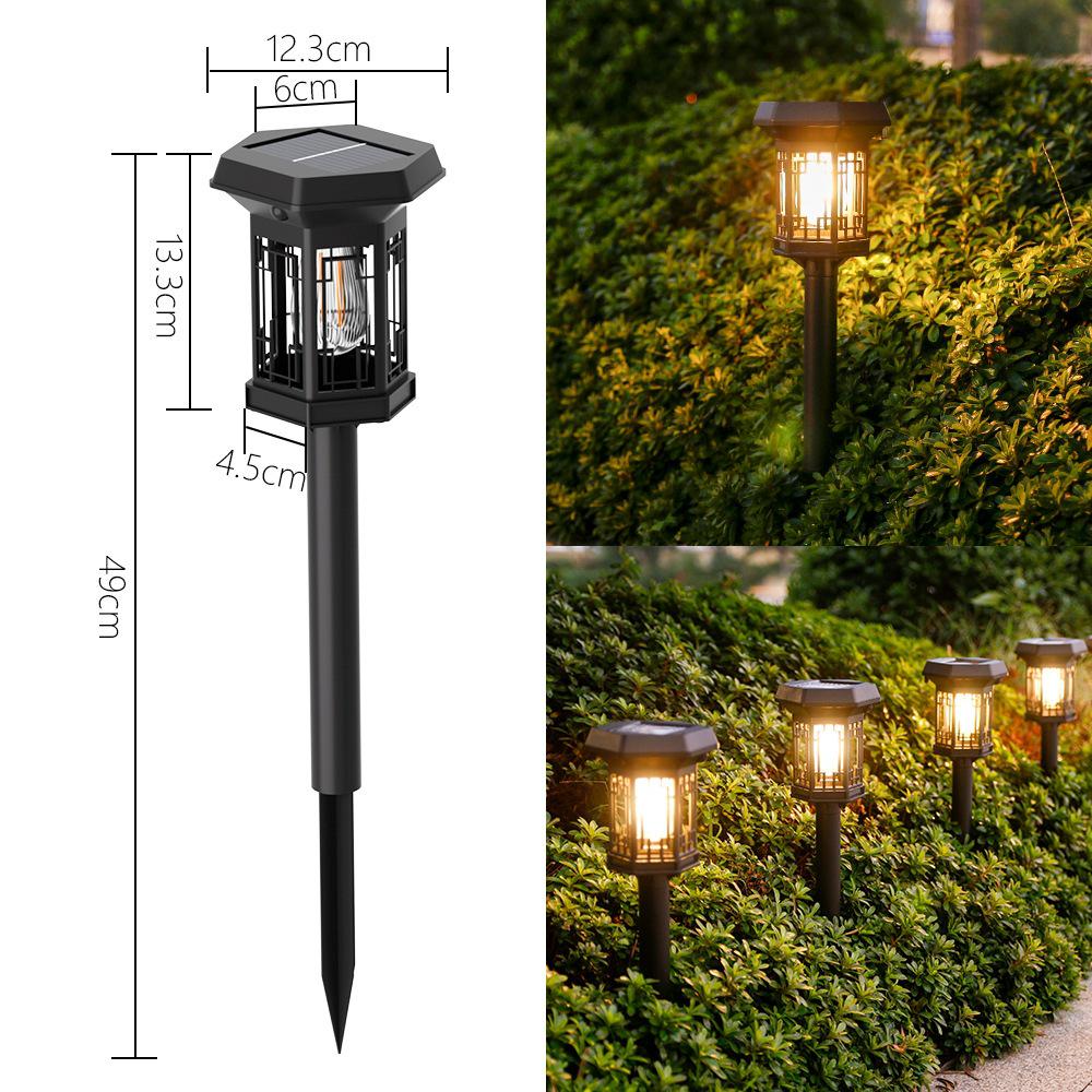 Waterproof Solar Lawn Light for Outdoor Villa Courtyard Decoration and Garden Landscape