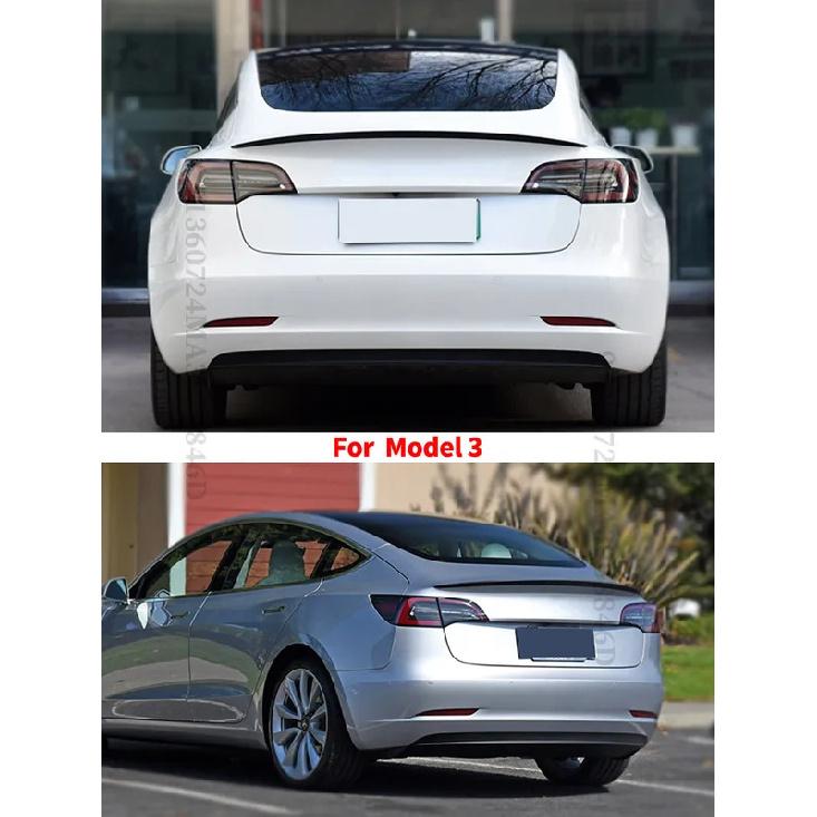Heckklappenspoiler Flügel Heck Für Tesla Model 3 Y 2016- Original Fabrik High-Performance Styling Lufthutze Tuning Zubehör