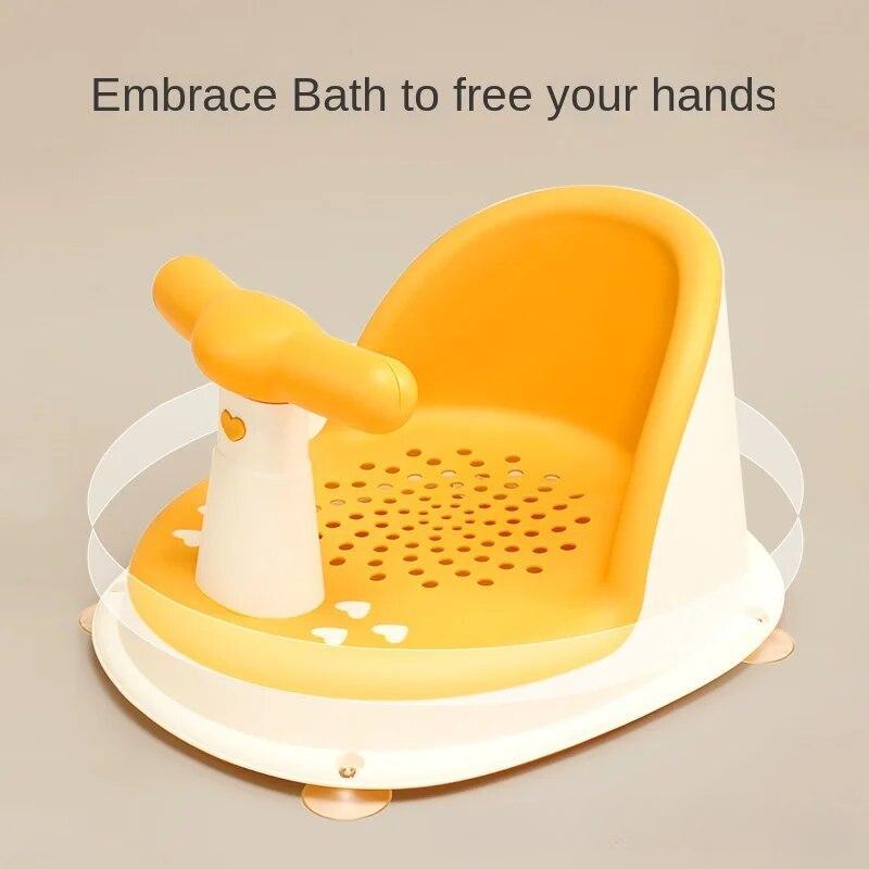 Children's Shower Seat Portable Shower Stand for Newborns and Young Children Children's Growth Accessories
