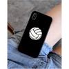 YNDFCNB I love Volleyball Phone Case for iphone 11 12 Mini Pro Max X XS MAX 6 6s 7 8 Plus 5 5S 5SE XR SE2020