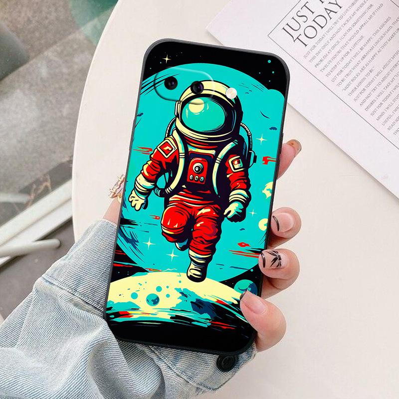 For Google Pixel 9a Case Black Silicon Soft TPU Phone Cases for Google Pixel 9a 9 A Protective Back Shells Coque Pixel9A Fundas