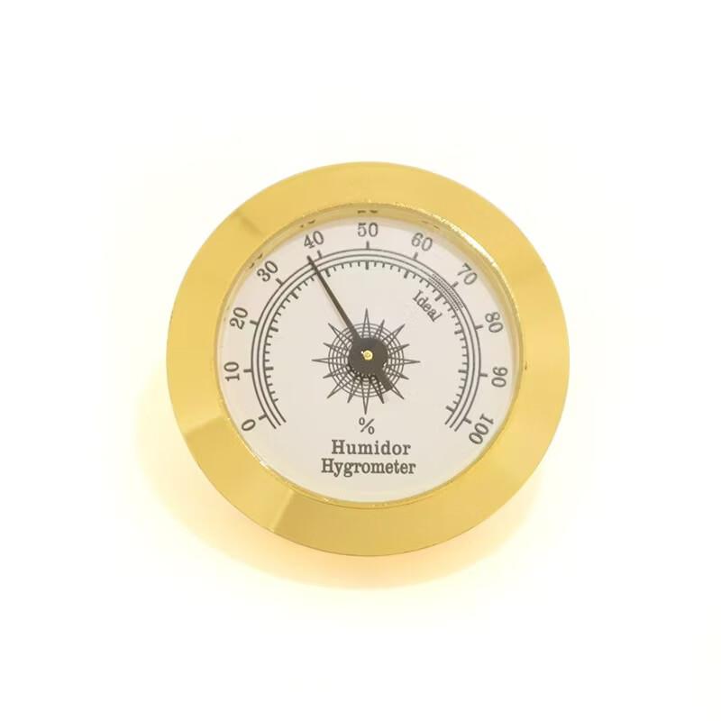 Dazao Embedded Adjustable Cigar Box Hygrometer