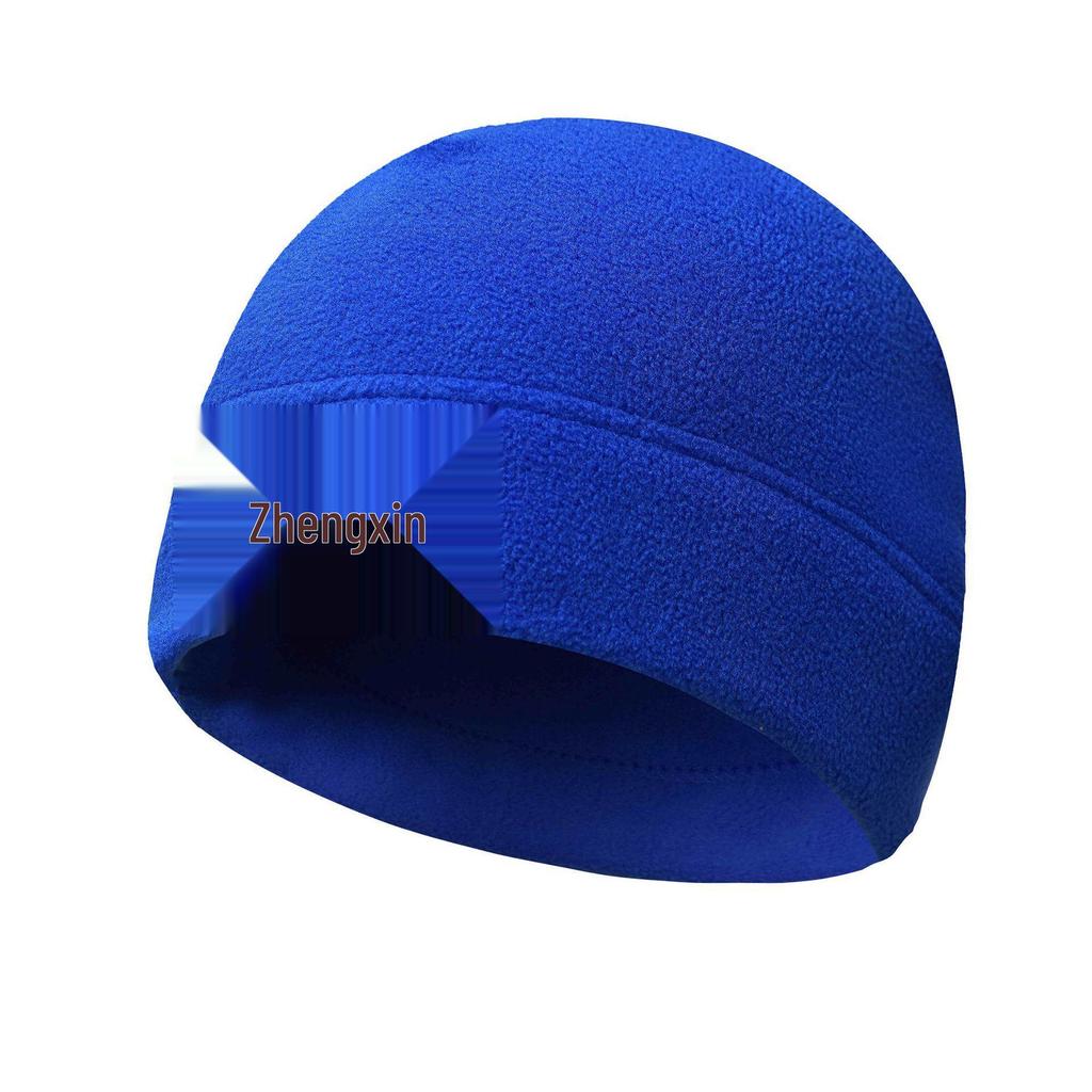 Unisexová fleecová čepice na podzim/zimu: Větruodolné teplo pro venkovní sporty, cyklistiku, lyžování a běh