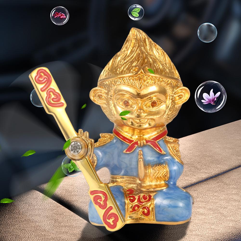 Monkey King Car Perfume Fragrance Diffuser Sun Wukong Car Air Conditioner Outlet Vent Clip Air Freshener Vehicles Car Decoration
