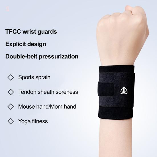 Compression Wrist Brace for Men Women Adjustable Wrist Wrap for Carpal Tunnel Pain Relief Elastic Wrist Support for Weightlifting Working Out