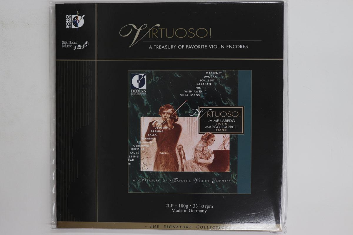 

LP Record JAIME LAREDO MARGO GARRETT Laredo Virtuoso Treasury Of Favor SRM044LP DORIAN Germany Classical Used
