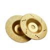 Brazed Diamond Stone Grinding Bowl Pad: Dual-use Sawtooth Disc for Marble and Rock Slab Polishing