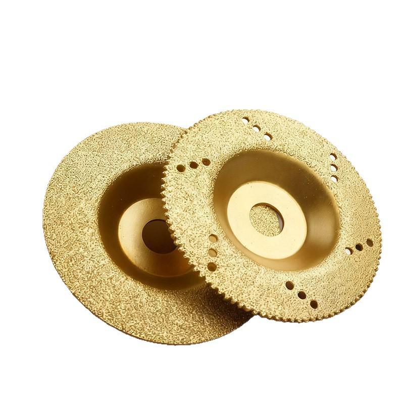 Brazed Diamond Stone Grinding Bowl Pad: Dual-use Sawtooth Disc for Marble and Rock Slab Polishing