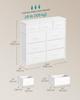 SONGMICS BELLAH Collection - Chest of Drawers, Storage Unit, Steel, for Bedroom, Closet, Hallway, Living Room, 9 Drawers, Modern