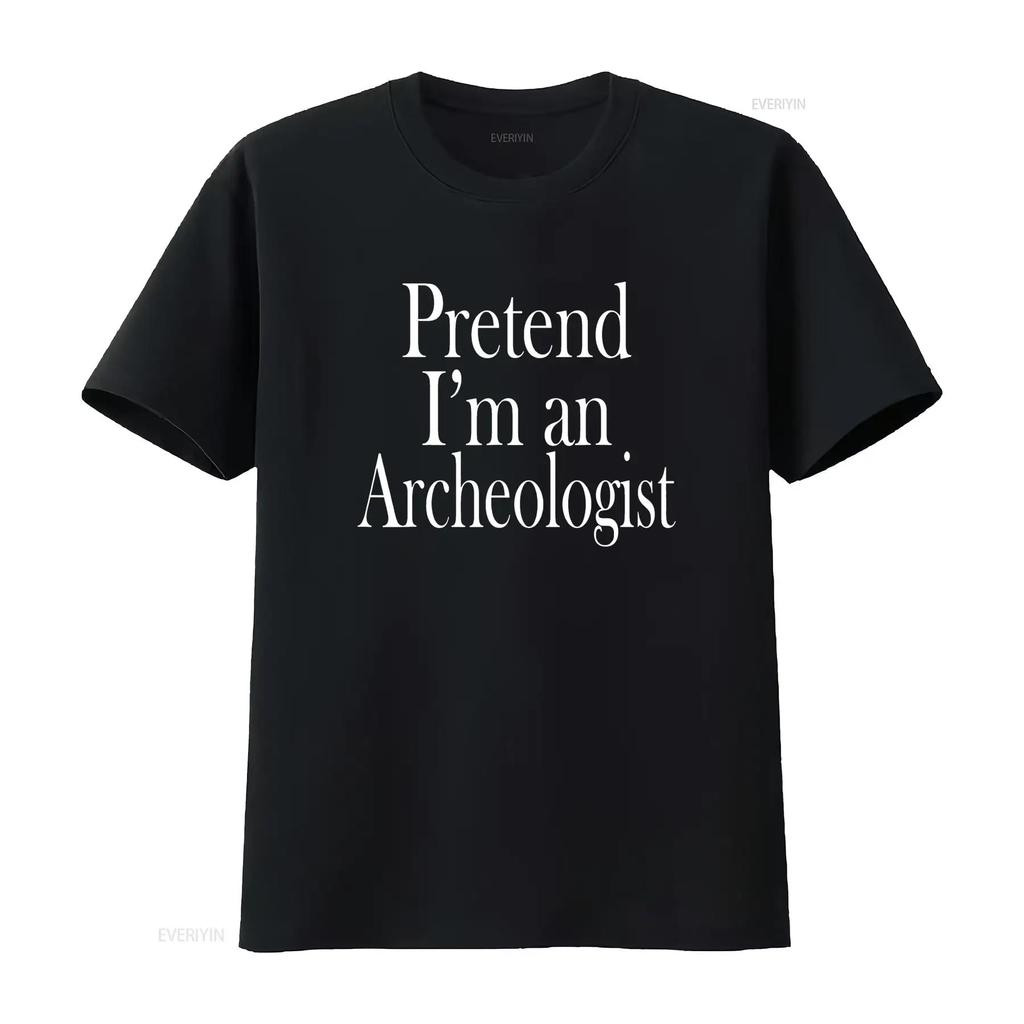 Archeologist Costume T Shirt for the Last Minute Party vintage Washed fashion homme designer clothes Slightly Stretched Soft