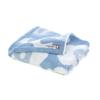 Imabari Towel Nordic Style Mini Bath Flower Set of Made In Floral Baby Shower Wedding Condolence Respect for the Aged Day Gift Towel, Blue, 100%