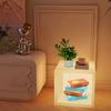 Light Luxury Floor Lamp, Bedroom Bedside Table, Storage Desk Lamp, Cream Minimalist Living Room, Sofa Side Table