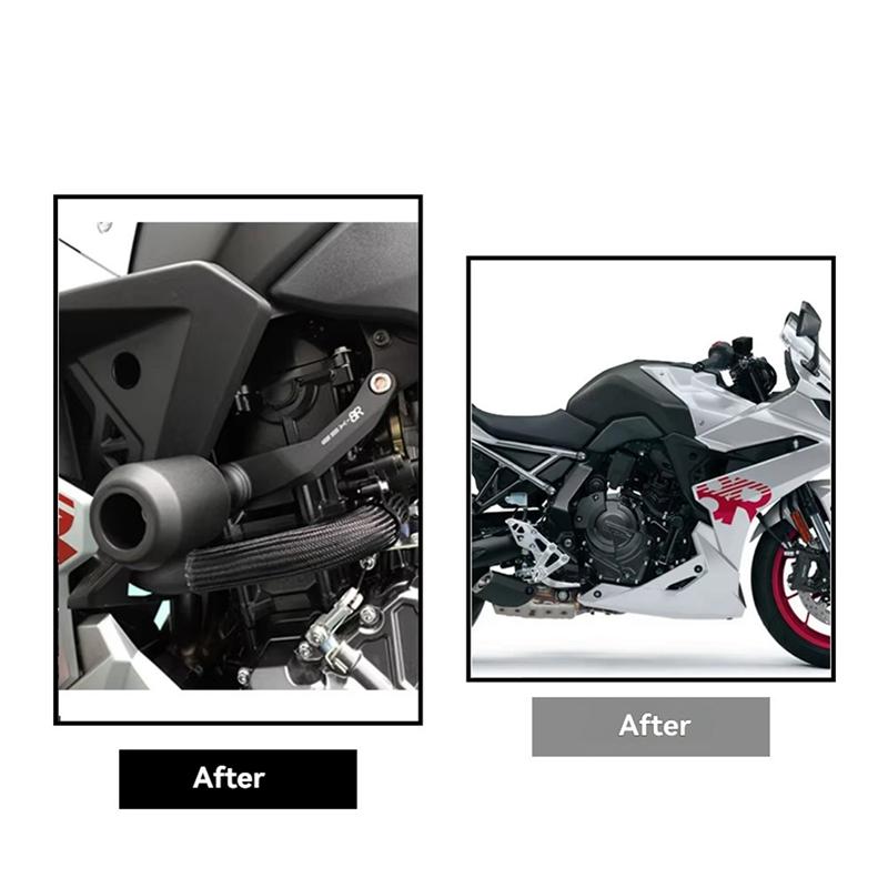 ABLZ-Motorcycle Body Engine Crash Pad Frame Sliders Crash Protector Engine Crash Pad For GSX-8R