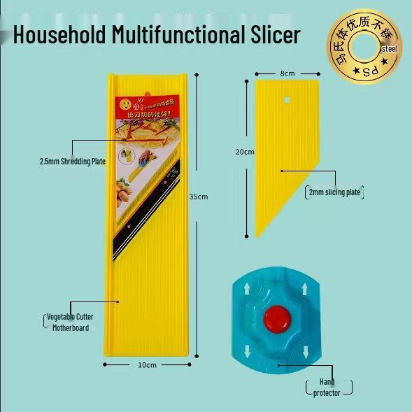 Multi-Purpose Silk & Vegetable Julienne Slicer