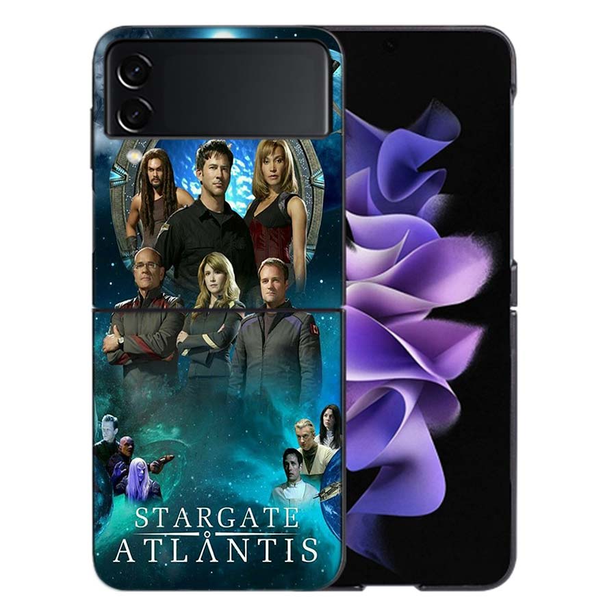 

Stargate Atlantis Coque For Samsung Z Flip7 6 Galaxy Case Shockproof Z Flip5 Z Flip3 4 5G Hard Cover Phone TPU PC Hard Funda Galaxy Z Flip 7 5G
