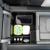 For Kia EV9 2025 2025 Center Console Armrest Storage Box Car Storage Tray Organizer Tidying Interior Accessories Black