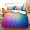 Modern Gradient Colorful Bedding Set Abstract Duvet Cover Microfiber Comforter Cover King Queen For Adult Teen Kids Room Decor