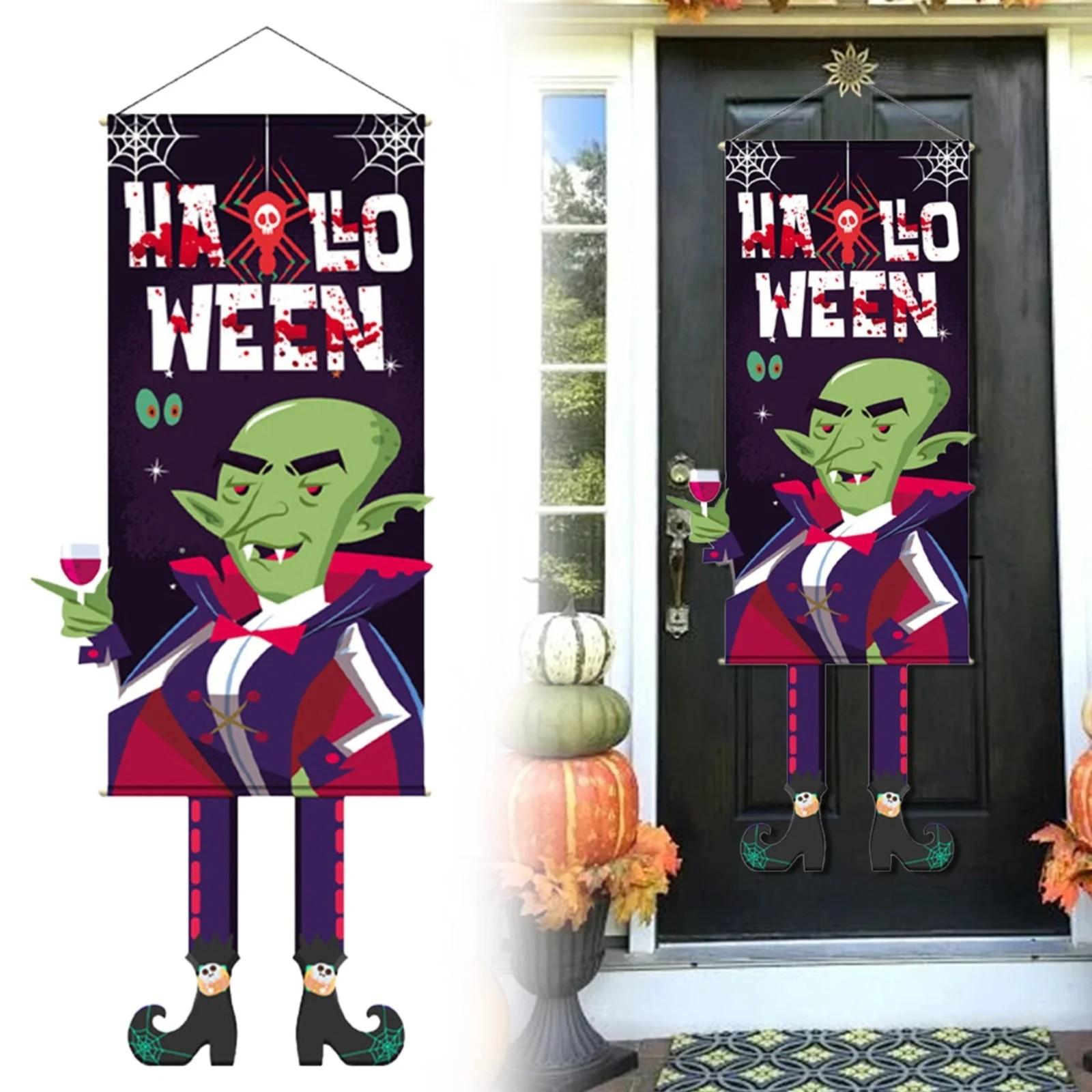 

Хэллоуин Украшения Гном Подвесной Праздничные Принадлежности Хэллоуин Дверь Подвесная Ткань One Size