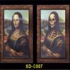 Halloween Decoration 3D Change Face Expression Moving Ghost Portrait Photo Frame Horror Party Castle Haunted House Props Decor