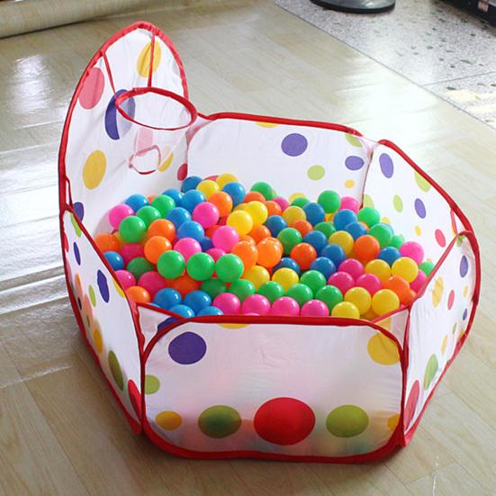 Kids Play Tent Multifunctional Foldable Big Space with Bag Entertainment Toy Storage Polyester Cloth Children Tent Indoor Outdoor Pretend Game