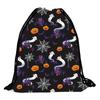 Creative Halloween Backpacks Portable Sports Gym Sack Sturdy Drawstring Bag  Sport