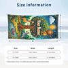 Adventure Journey Theme Beach Towel Personalized Custom Name & Text Soft Quick Dry Beach Towel for Swimming Travel