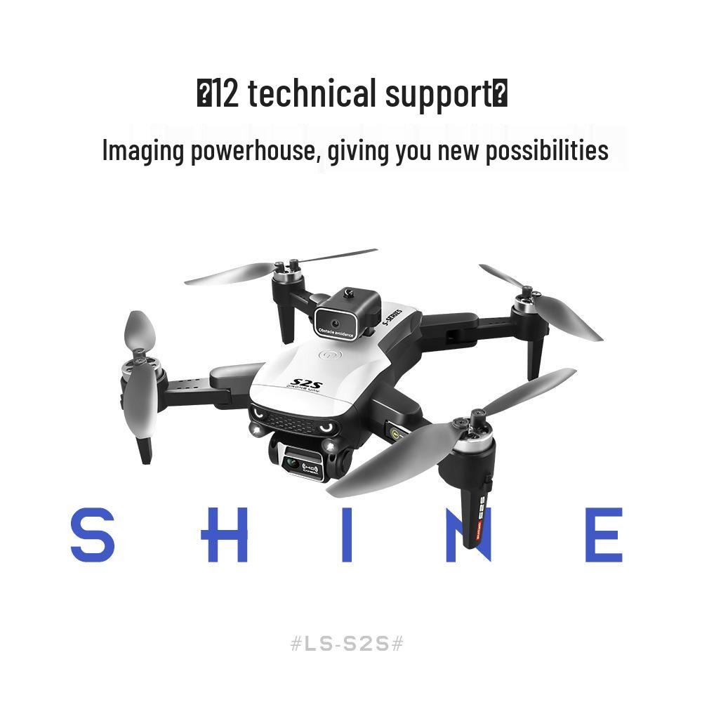 S2S Dual Lens Drone: Brushless Motor, Obstacle Avoidance, Optical Flow Positioning, Long Endurance, Remote Control Aircraft.