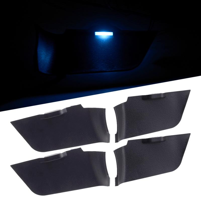 4Pcs/Set Blue LED Interior Door Handle Bowl Atmosphere Light fit for Toyota RAV4
