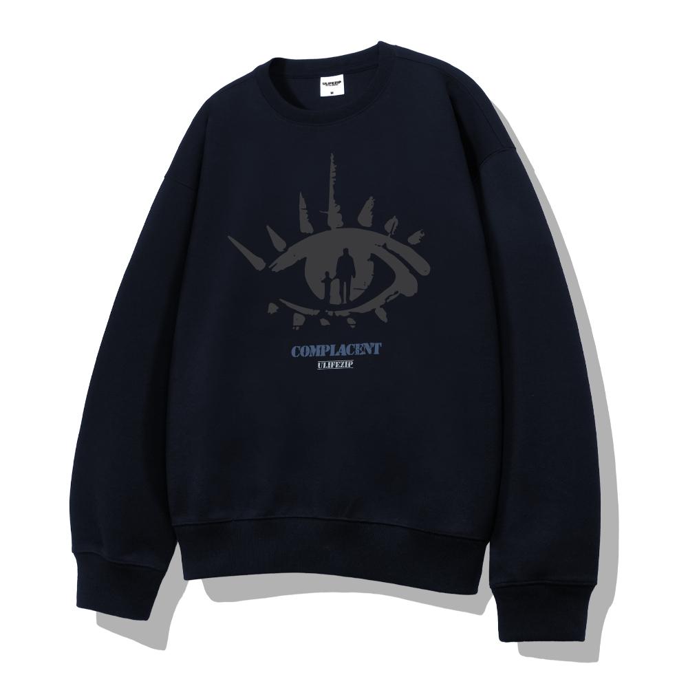 ULIFEZIP Iperson Oversized Sweatshirt 4 Colors [Ulzm_5029] (B Type)