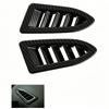 Custom Fit Air Vent Covers For Forester 2025 Dashboard Stickers Carbon Fiber Look Interior Decoration Parts Black