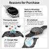 GPS Męski Smartwatch AI Smartwatch Szybkie ładowanie 4G 300mAh Odpowiedź na wiadomości WhatsApp Ciśnienie krwi Tętno Natlenienie krwi 4GB Pamięci