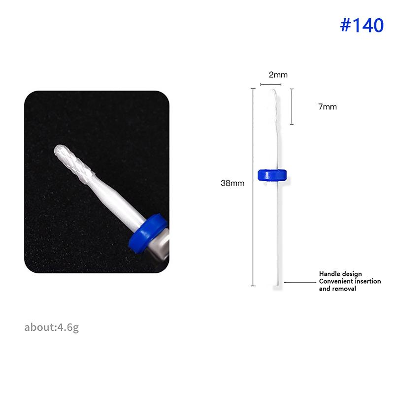 

Белая керамическая шлифовальная головка для ногтей Полировка Шлифовка Ноготь Электрический инструмент для маникюра Кутикула Наждак для ногтей Сверло Инструмент Аксессуары 140