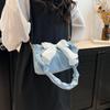 This Year's Popular Small Bag Women's 2025 New Fashion Casual Chain Crossbody Cute Bow Shoulder Armpit Bag